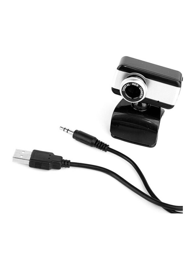 كاميرا كمبيوتر S100 USB HD 480p مصنعي كاميرا الويب - اللون: أسود - Image 4