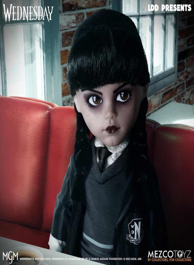 Mezco Living Dead Dolls Presents Wednesday, Nevermore Academy Uniform - Image 3