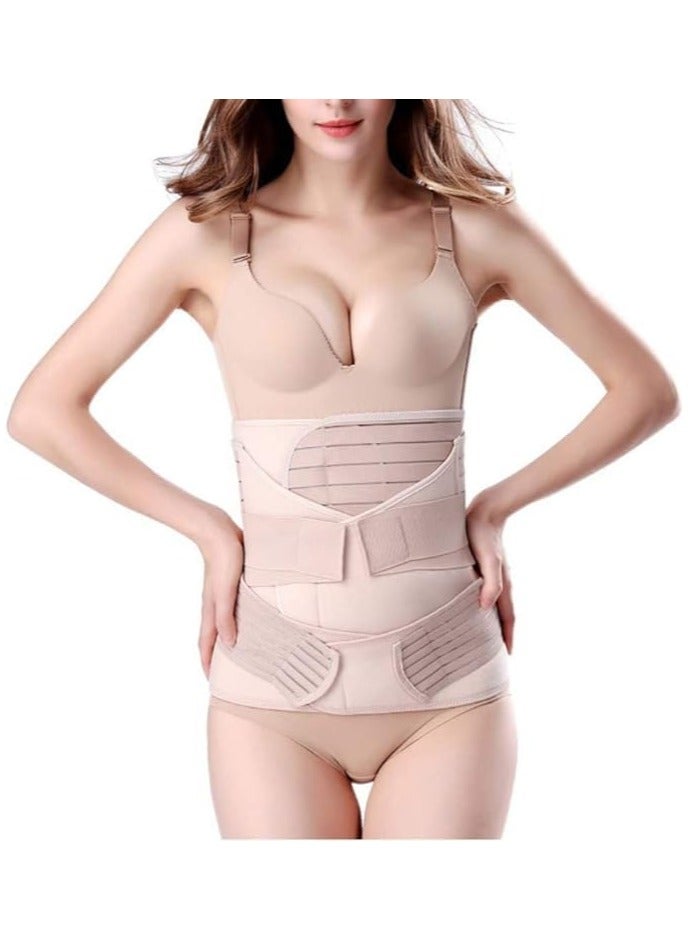 حزام دعم ما بعد الولادة 3 في 1- حزام دعم البطن للتعافي وتشكيل الجسم - Image 1