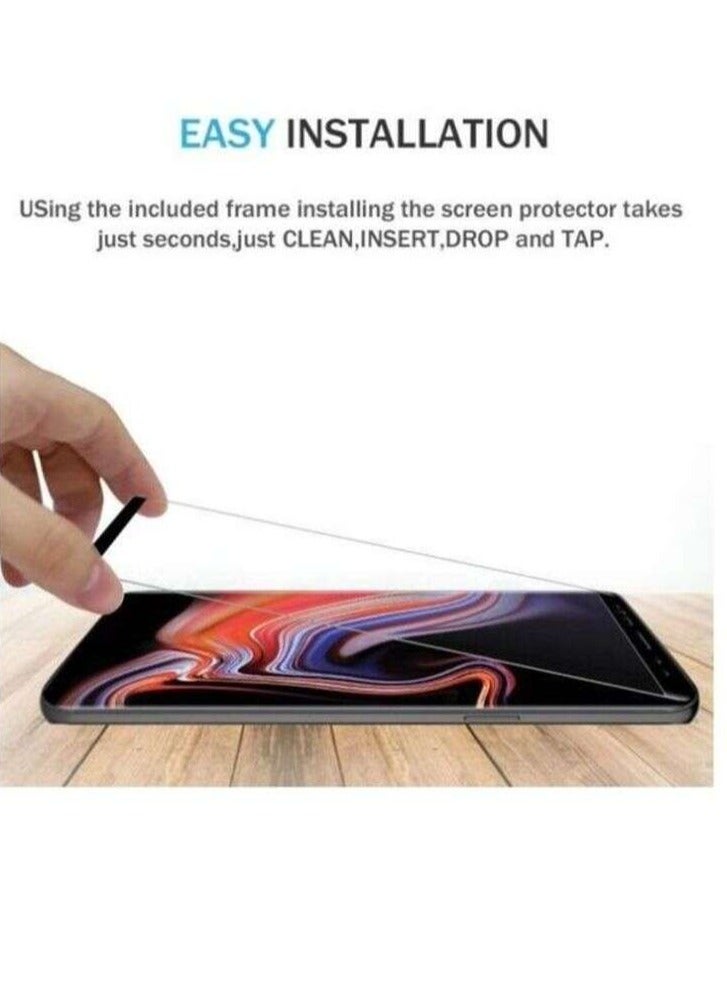 BORTONY 3D Tempered Glass Screen Protector For Samsung Galaxy Note 9 - Image 2