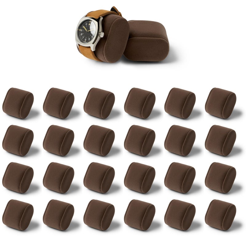 TAWBURY Bayswater Watch Box Pillows ExtraSmall 165cm65 Circumference 50mm2 Width Compatible with Bayswater 6 12 24 Slot Watch Boxes Pack of 24 Pillows