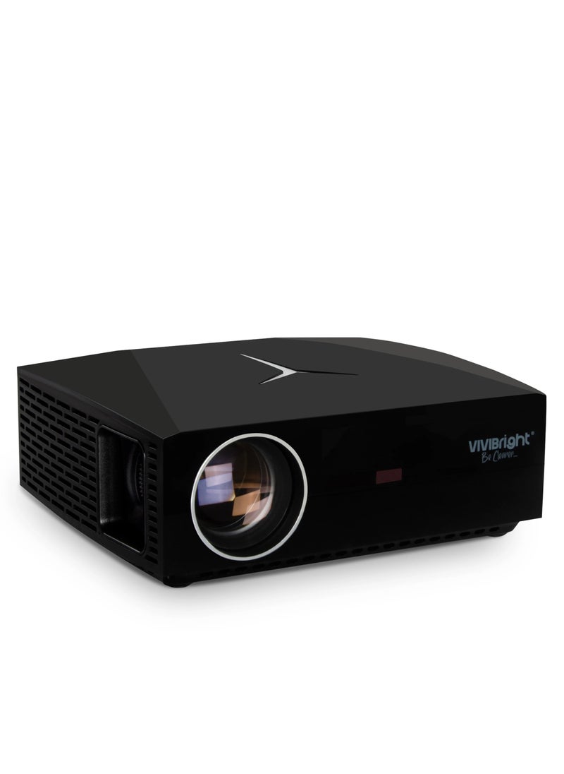 VIVIBRIGHT F40UP Android 9.0 , 2+16GB Native 1920 X 1080P Full HD Projector ,5500 Lumens WIFI Bluetooth 300" Display Home Theater Projector  - Image 1