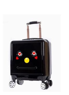 Generic Kids Luggage Travel Suitcase Children's Carry on Luggage 20" Cartoon Rolling Trolley Case Ride-on Wheeled Suitcase for Children Toddlers Boys Girls 