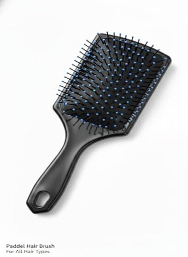 ETSAP Rectangular Cushion Paddle Hair Brush for Blow-Drying & Detangling - Comfortable Styling, Straightening & Smoothing - (Pack of 1) - Image 2