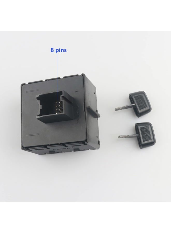 GBDAMI 84108373 Black Trailer Brake Control Switch Assembly Compatible with Chevy Colorado Silverado Suburban, 2015-2020 Tahoe - GMC Canyon Sierra, 2016-2020 Yukon 23145874, 601226 Trailer Brake Controller - Image 3