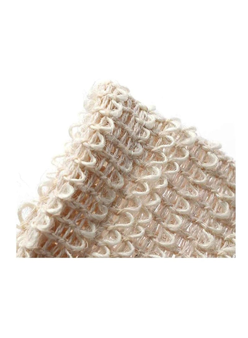 Y&D Soap Bag (5-Pack) Ideal for Body Scrub, Save Soaps, Natural Fiber eco Bags Foaming and Drying, Organic With Pouch Holder Shower Bath  - Image 4