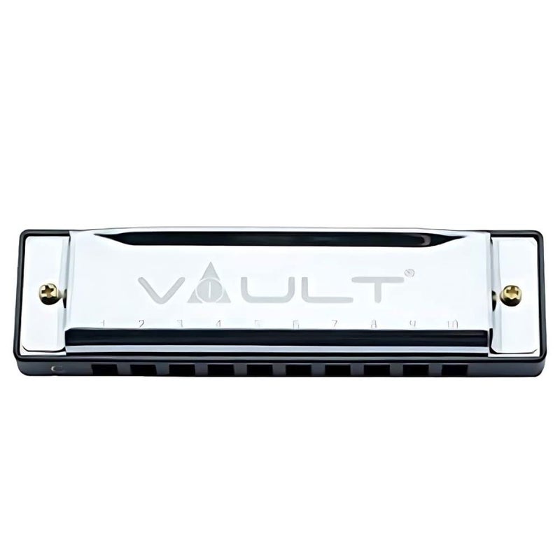 VAULT هارمونيكا/أورغن فم HA1000 بمفتاح C 10 ثقوب للمبتدئين والمحترفين - Image 2
