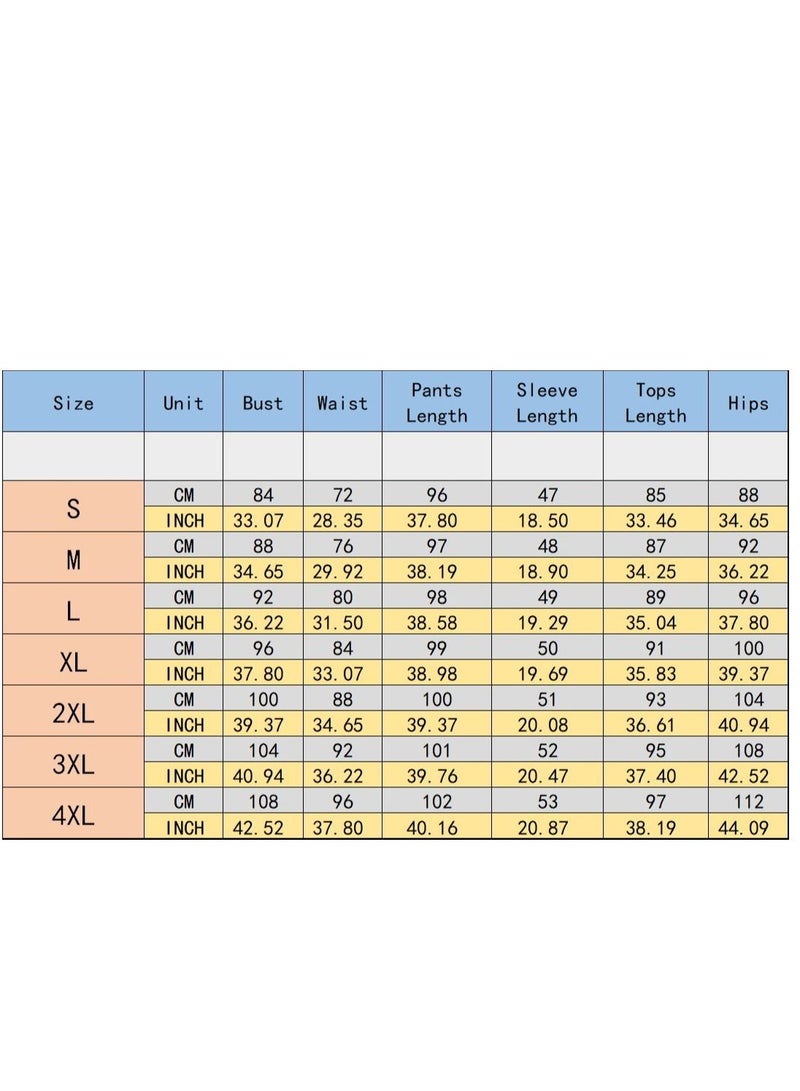 Loquat 9 Piece Patchwork Conservative Beach Swimsuit - Image 2