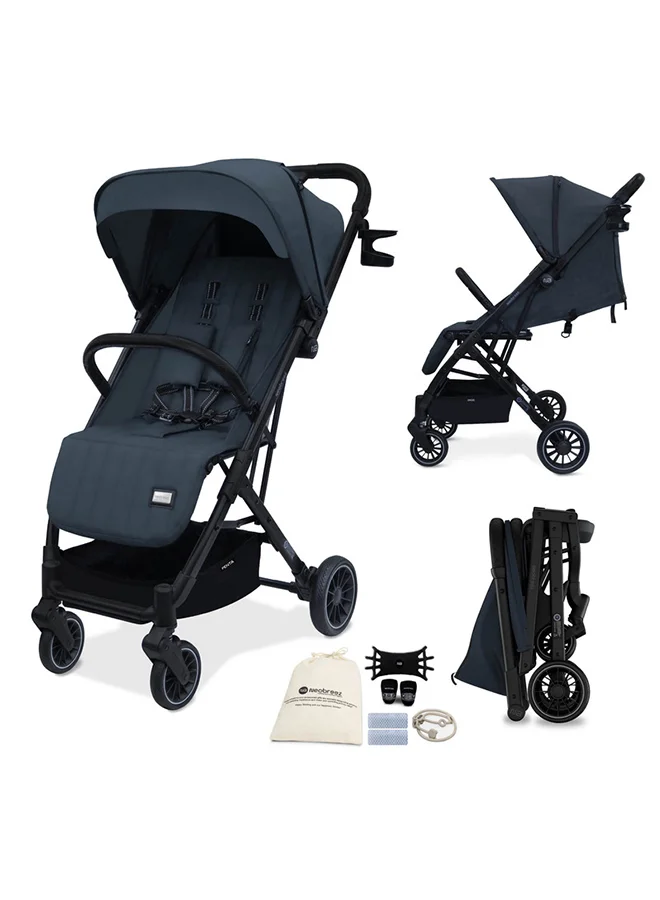 neobreez PENTA Compact Lightweight Travel Toddler Kids Baby Stroller W/Cup Holder,  Baby Trolley Handle Pushchair,  Quick Fold And Auto lock, Waterproof UPF 50+ Canopy 0-3yrs, 15kg,  3yrs Warranty