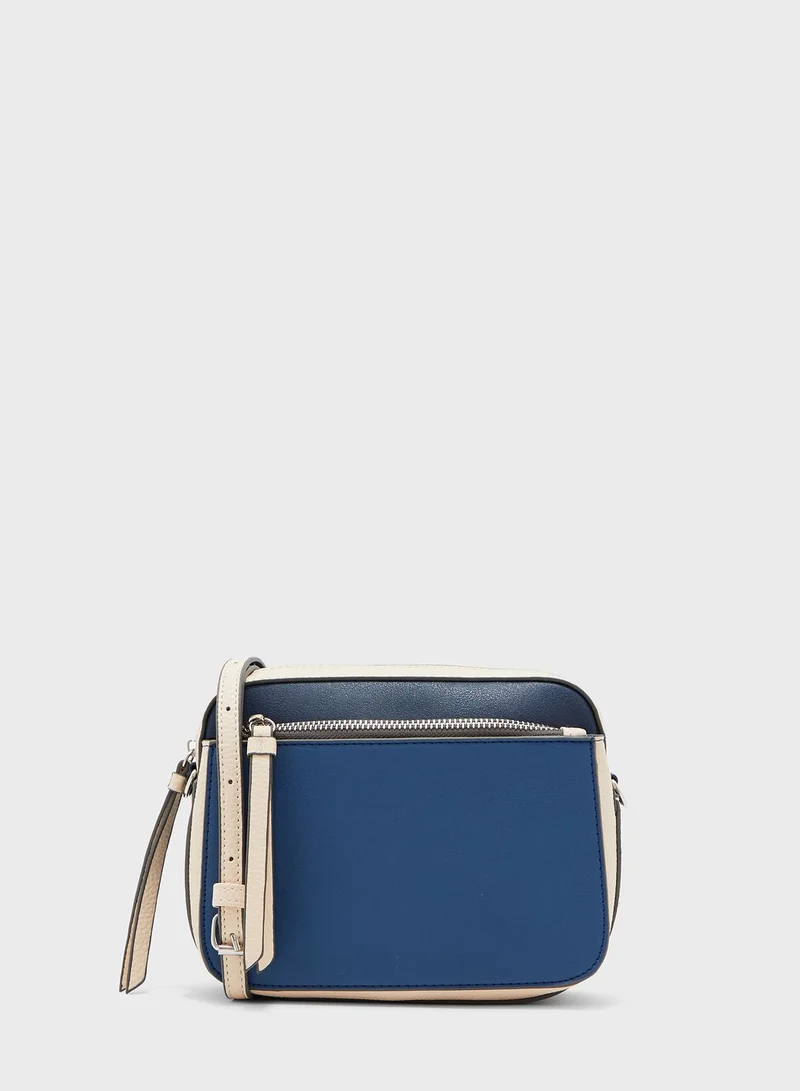 Ginger Colour Block Crossbody Bag