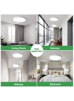 كي راي ضوء سقف LED دائري بقوة 30 واط – عالي الكفاءة، بسطوع فائق ودرجة لون 6500 كلفن، تصميم سطحي دائري أنيق.  - Image 5