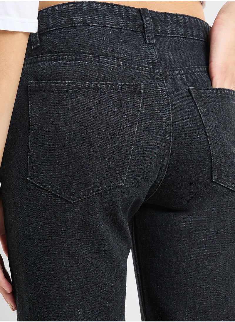 Ginger Mid Rise Straight Fit Jeans  - Image 5