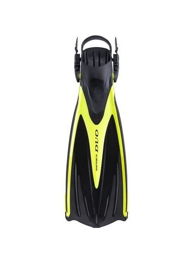 TUSA Sf0102 Imprex Duo Scuba Diving Fins Medium Fishtail Blue - Image 4