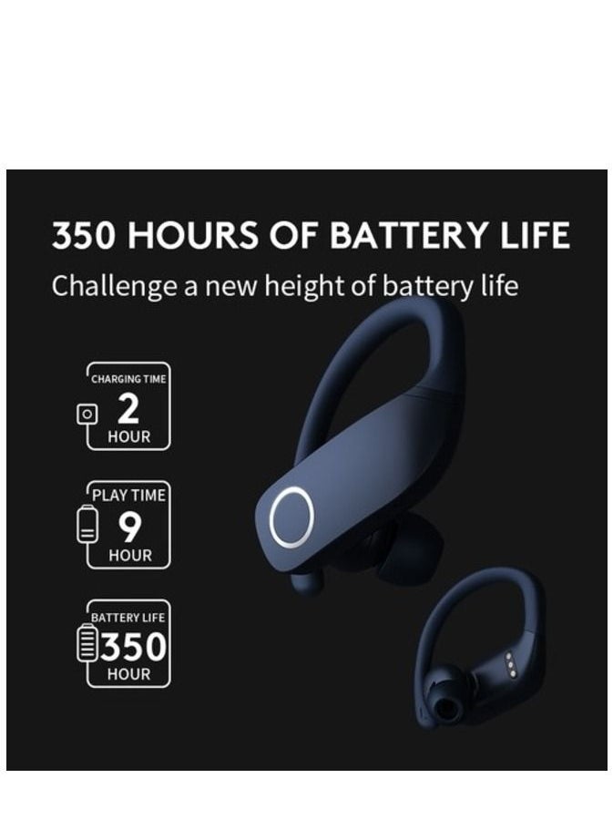sanag Z9 Sports Wireless Bluetooth Earphones Ear Hook Waterproof Running Fitness Earbuds HIFI AAC PINK  - Image 4