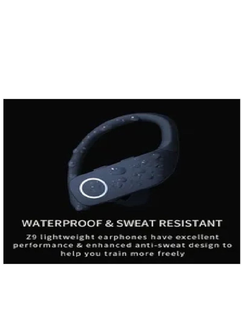sanag Z9 Sports Wireless Bluetooth Earphones Ear Hook Waterproof Running Fitness Earbuds HIFI AAC PINK  - Image 3