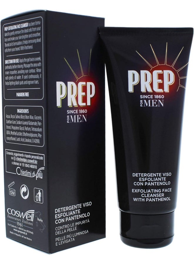 PREP منظف وجه مقشر Prep مع بانثينول للرجال - Image 3