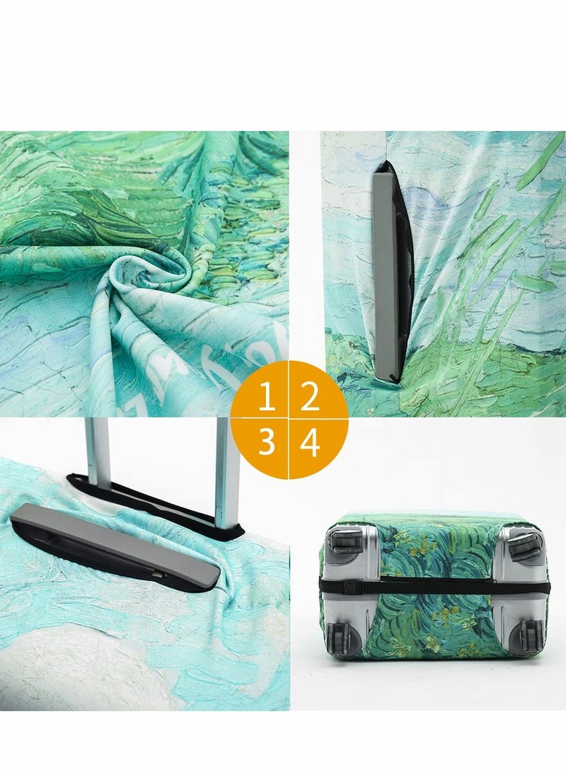 KASTWAVE Luggage Cover, Washable Suitcase Cover, Anti-scratch Suitcase Protector Fits 18-32 Inch Luggage ( M ) - Image 5