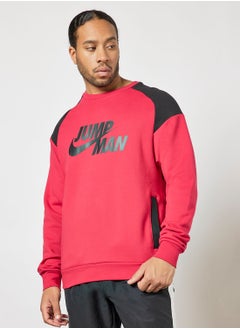 Jumpman Fleece Crew Sweatshirt