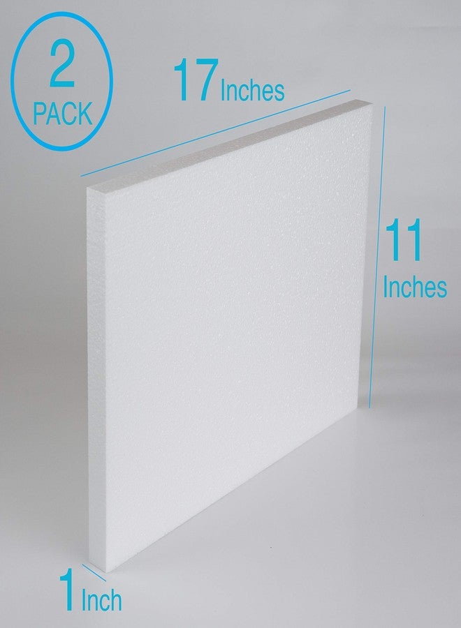 SilverlakeLLC Craft Foam Block - 2 Pack of 11x17x1 EPS Polystyrene Sheets for Crafting, Modeling, Art Projects and Floral Arrangements - Sculpting Sheets for DIY School & Home Art (2 Pack) - Image 3