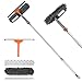 Chabatree Window Squeegee Cleaner Set 2in1 Window Cleaning Tool with Extendable Pole Window Cleaning kit with Bendable Head for Indoor Outdoor Glass for Car Indoor Outdoor High WindowsKit10 - Image 1