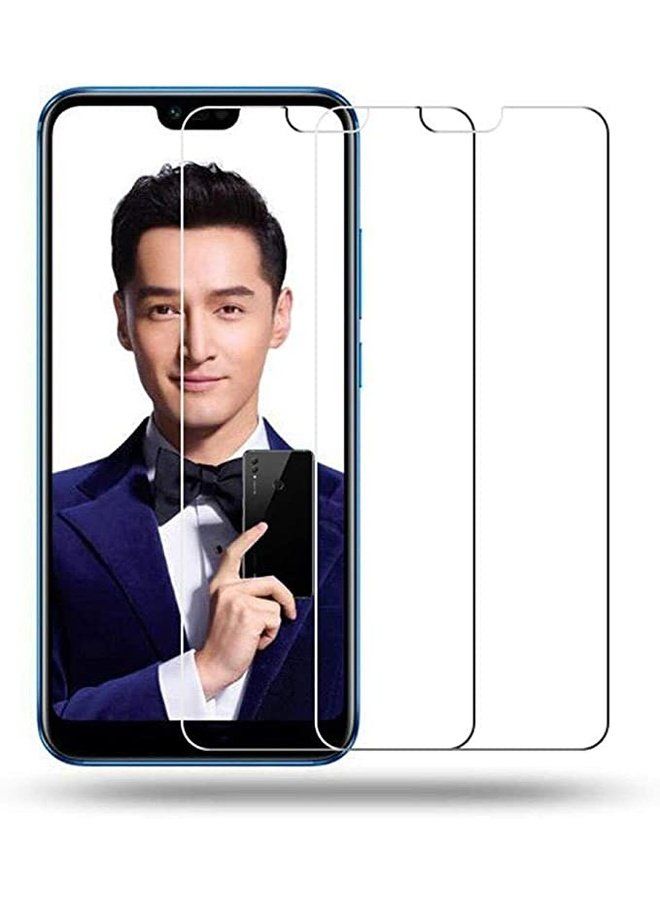 Huawei Honor 8X Screen Protector 9H Premium Tempered Glass Film 2-Pack