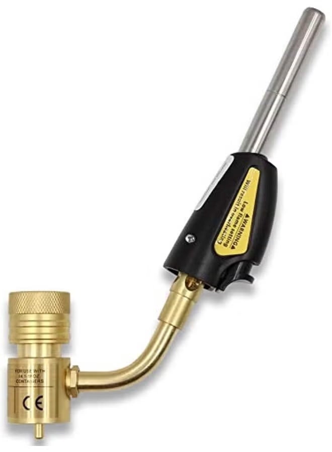 Hand Torch Tips Torch Swirl Map-Pro/Lpg Self Lighting Gas Self Ignition Turbo Torch Regulator Brazing Soldering And Welding Plumbing Gun - Image 1