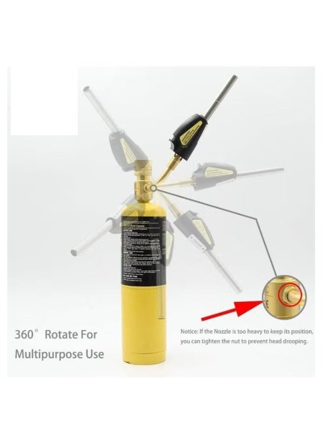Hand Torch Tips Torch Swirl Map-Pro/Lpg Self Lighting Gas Self Ignition Turbo Torch Regulator Brazing Soldering And Welding Plumbing Gun - Image 2
