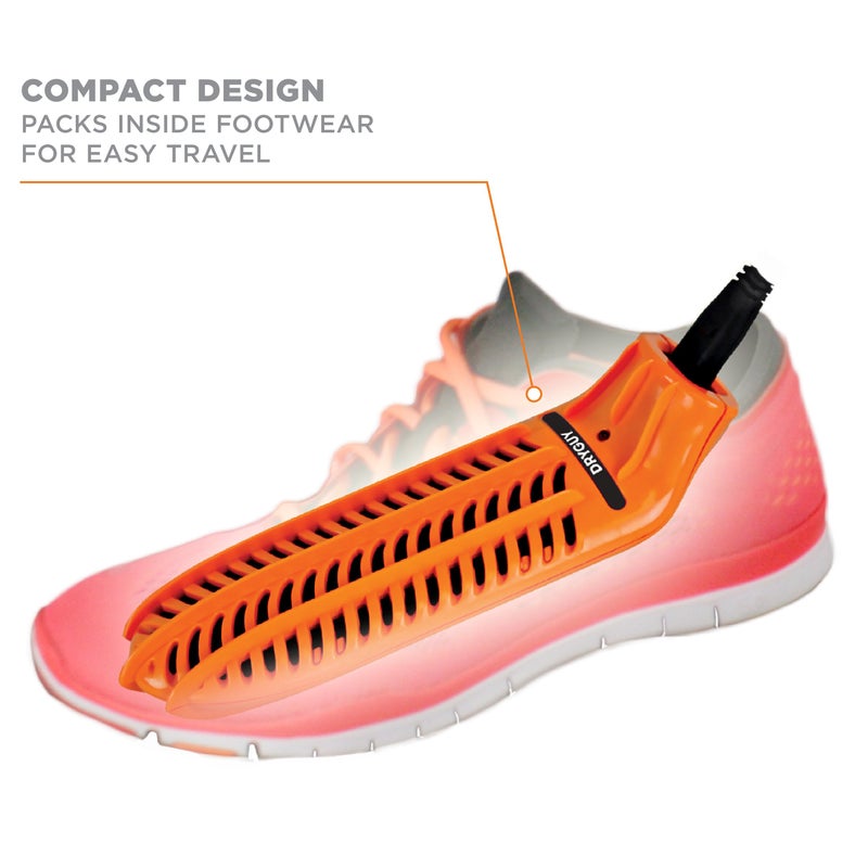 DRYGUY DryGuy Travel Dry Boot and Shoe Dryer and Warmer, Orange (02139) , Black  - Image 4