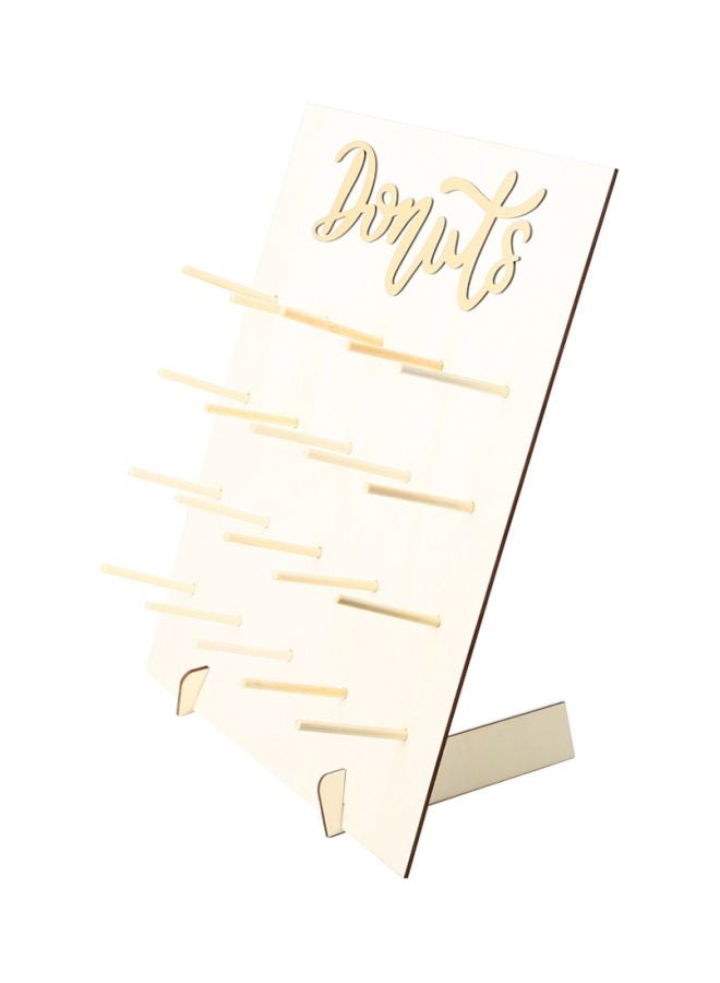 Wall Mounted Wooden Donut Holder 45x37.6x1.2cm - Image 3