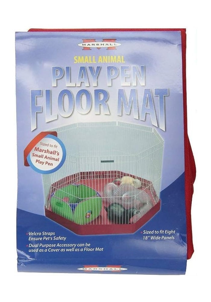 Marshall Pet Products 8 Panel Play Pen Mat - Assorted Colors - Image 1