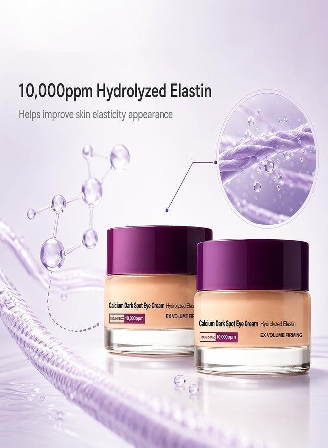 2 Pack Zentra Calcium Eye Cream, Calcium Dark Spot Eye Cream | Anti-Aging Eye Cream for Dark Circles, Sagging and Elasticity - Image 2