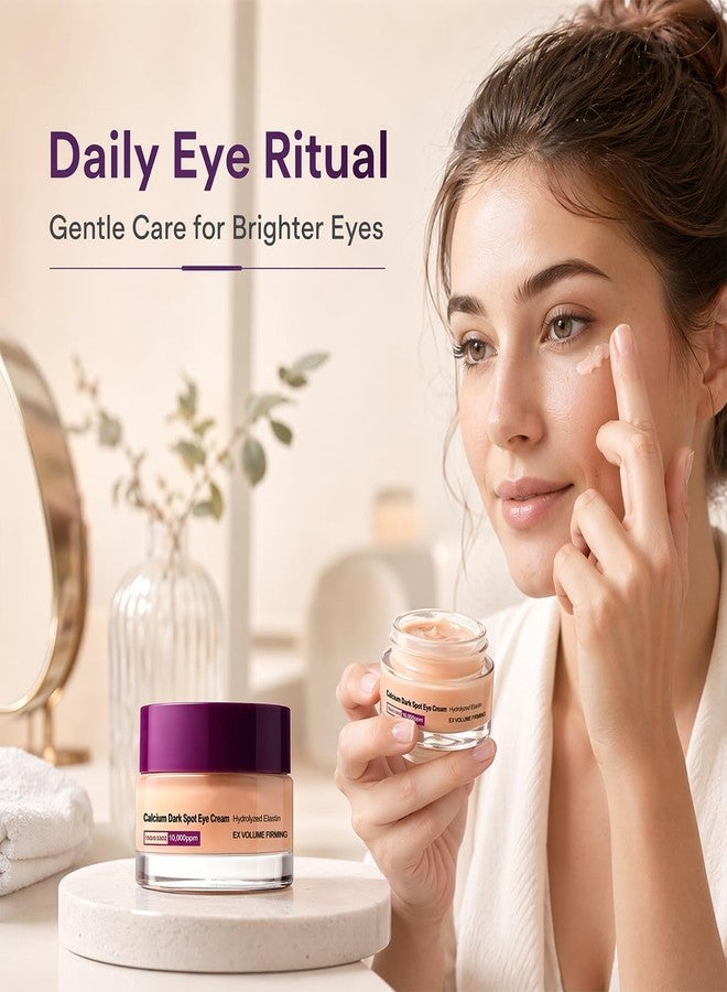 2 Pack Zentra Calcium Eye Cream, Calcium Dark Spot Eye Cream | Anti-Aging Eye Cream for Dark Circles, Sagging and Elasticity - Image 3