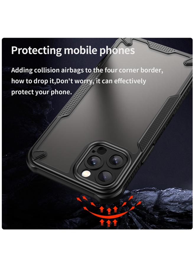 زبون جراب لهاتف iPhone 12 Pro Max Armor Glaze PC Hybrid TPU - Image 4