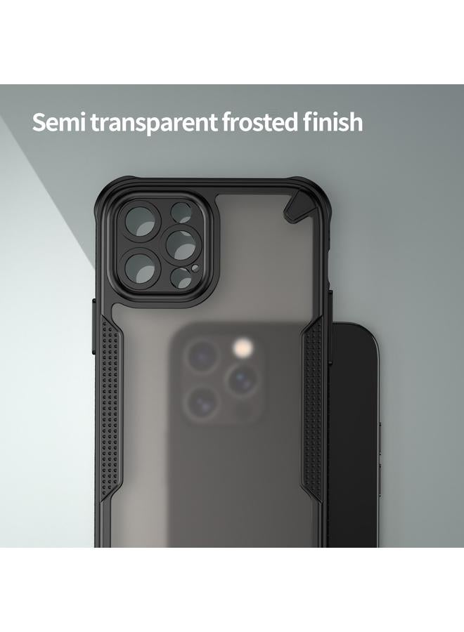 زبون جراب لهاتف iPhone 12 Pro Max Armor Glaze PC Hybrid TPU - Image 5