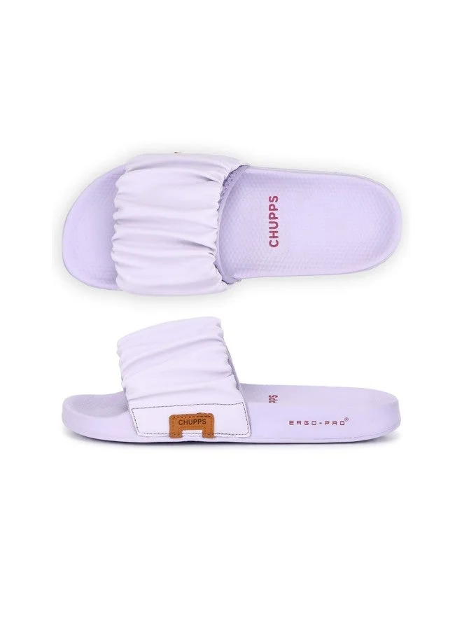CHUPPS  RUFFEL SLIDES & FLIPFLOP for Women | Best Price UAE