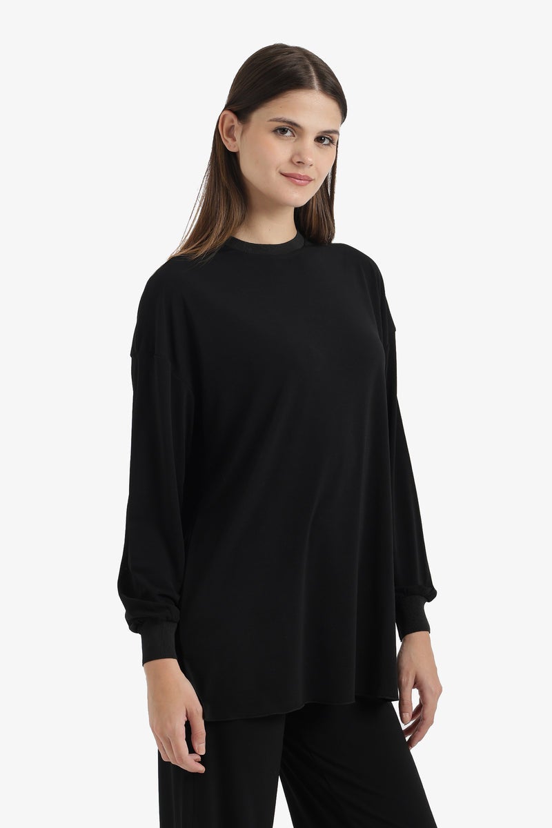 Carina Relaxed Slip-On Blouse - Image 2