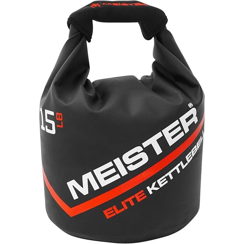 Elite Portable Sand Kettlebell - Soft Sandbag Weight - 10/15/20lb - Image 1