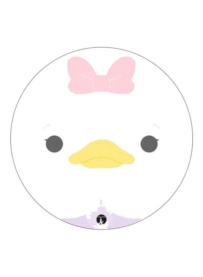 RKN Duck Printed Mousepad White/Pink/Yellow