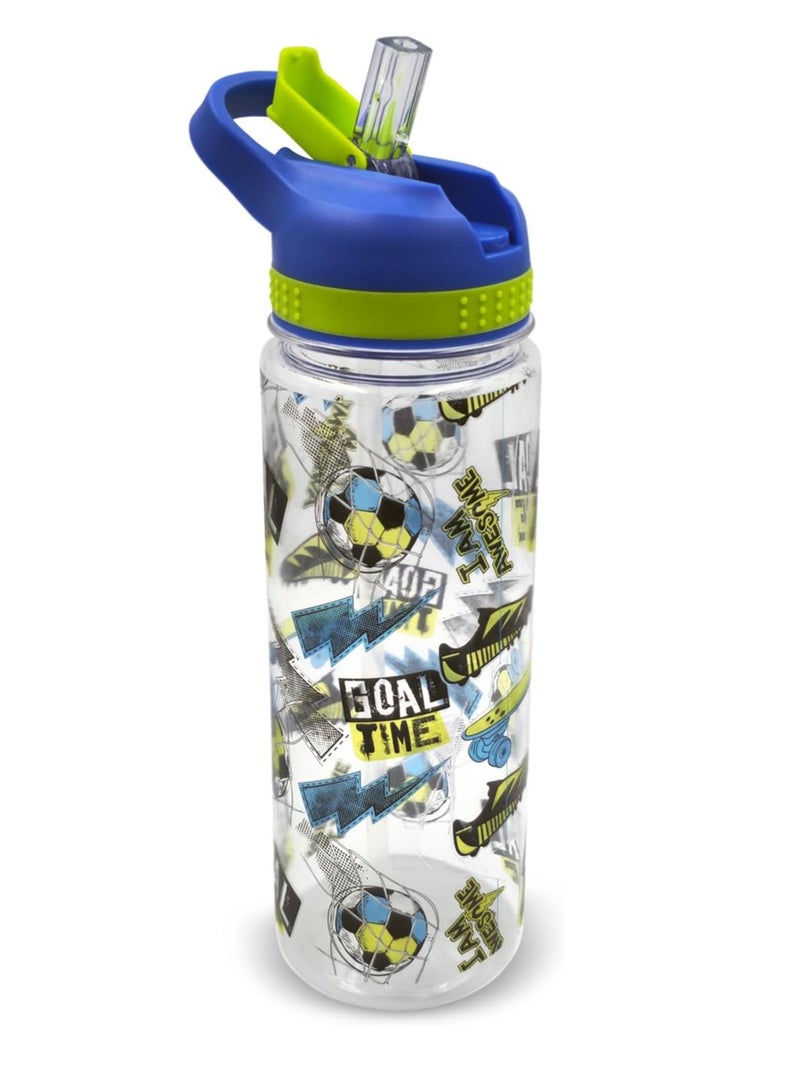 Maxi Insulated Lunch Bag with Reusable Lunch Box & Water Bottle – Leakproof, Ideal for School, Office, Picnic, Beach, for Kids & Adults – Blue. - Image 4