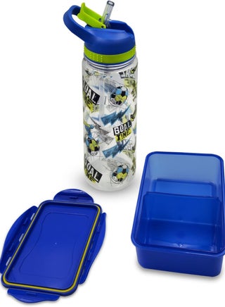 Maxi Maxi Insulated Lunch Bag with Reusable Lunch Box Water