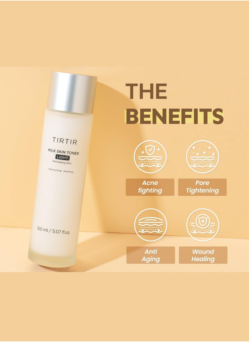 Tirtir Skin Milk Toner Light – Refreshing and Hydrating Facial Toner with Milk Extracts – 150ml - pzsku/ZD144B97A7955697748A3Z/45/_/1729627488/2cd22b62-3761-4f54-a5db-14458885bcbb