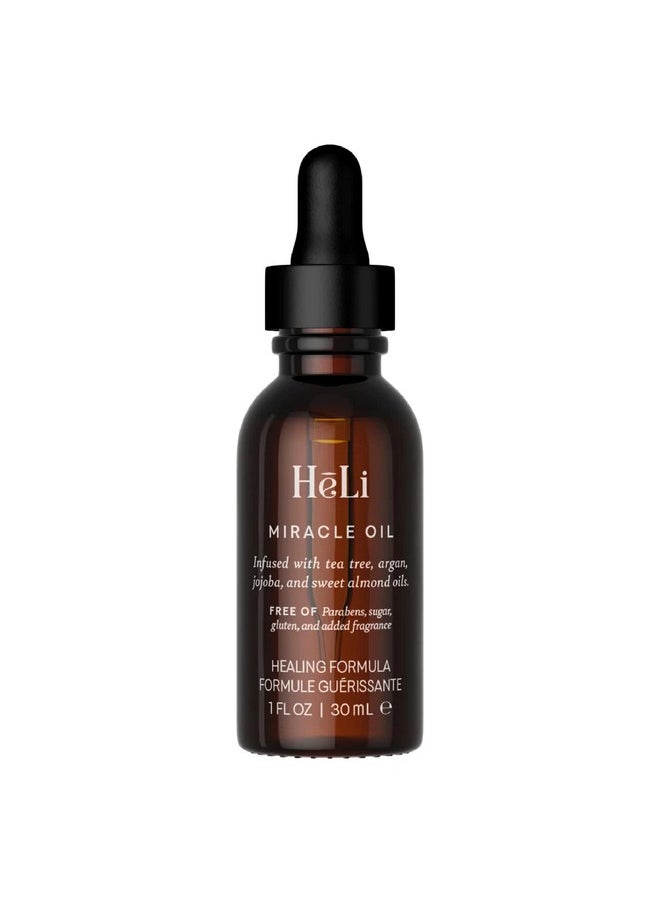 pure romance - Heli Miracle Oil Natural Body Oil With A Versatile Healing Formula Our Best Skin Care Product For The Repairing Damaged Skin The Natural Way 1 Fl Oz - Image 1