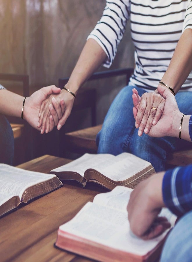 كينينج مجموعة كينينج المكونة من 30 طقمًا من أساور الإيمان المسيحية بالجملة، أساور الصليب للنساء والرجال، هدايا دينية تحفيزية وملهمة وروحية إيجابية (صليب) - Image 5