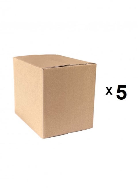 5 Pieces of Empty Cardboard Boxes 43x31x31cm