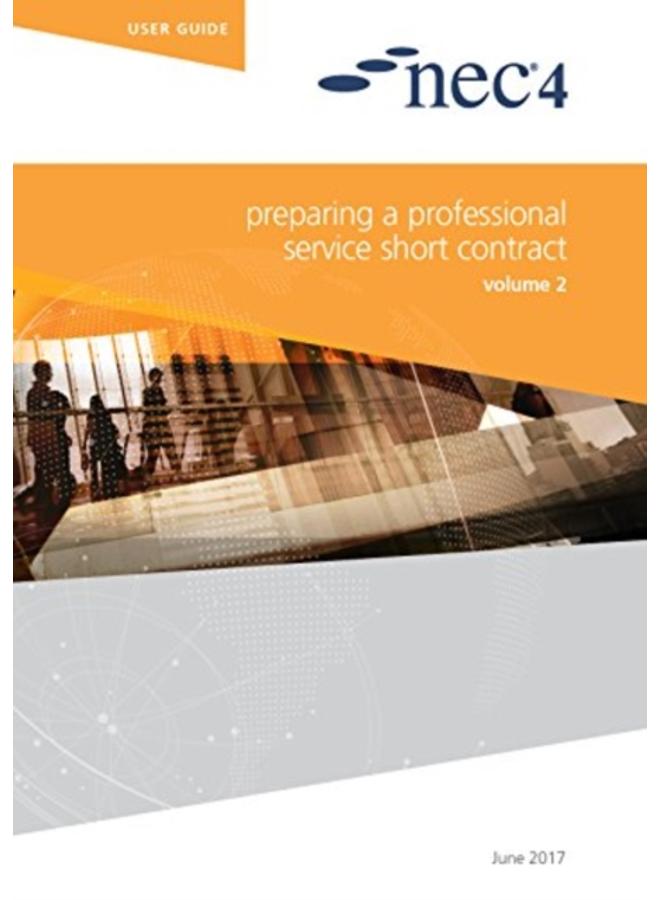 NEC4: Preparing a Professional Service Short Contract 