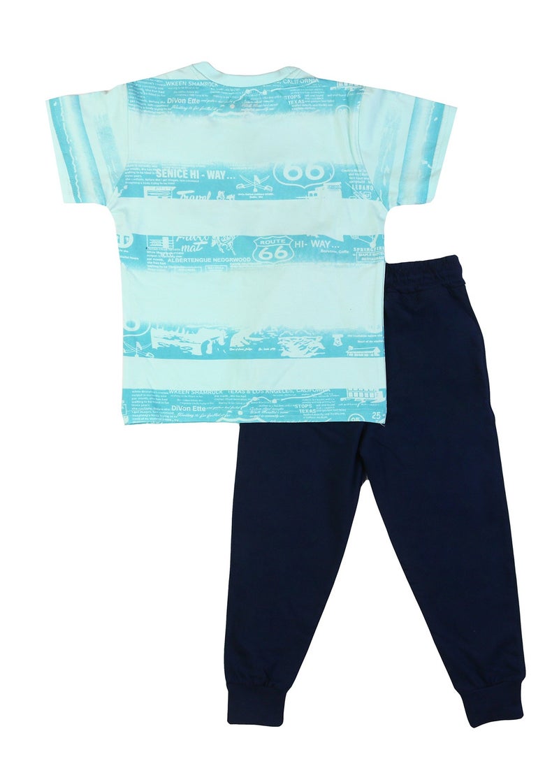 Zercon Summer Pajama Set for Boys  - Image 2