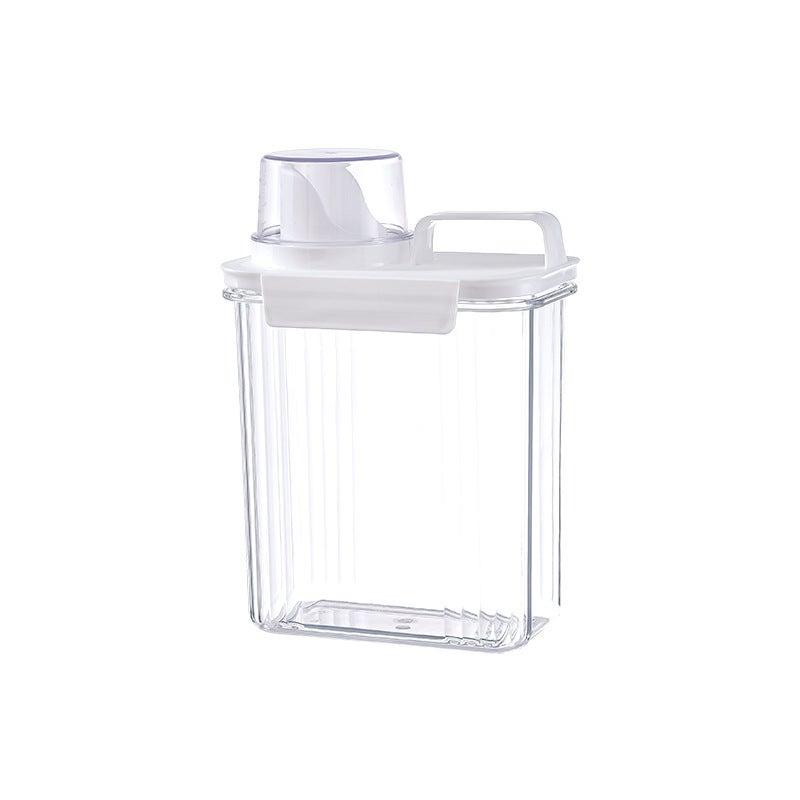 زجاجة سائل غسيل الملابس بسعة كبيرة وزجاجة فارغة لمكيف الملابس وشامبو وجل استحمام وزجاجة بديلة - Image 1