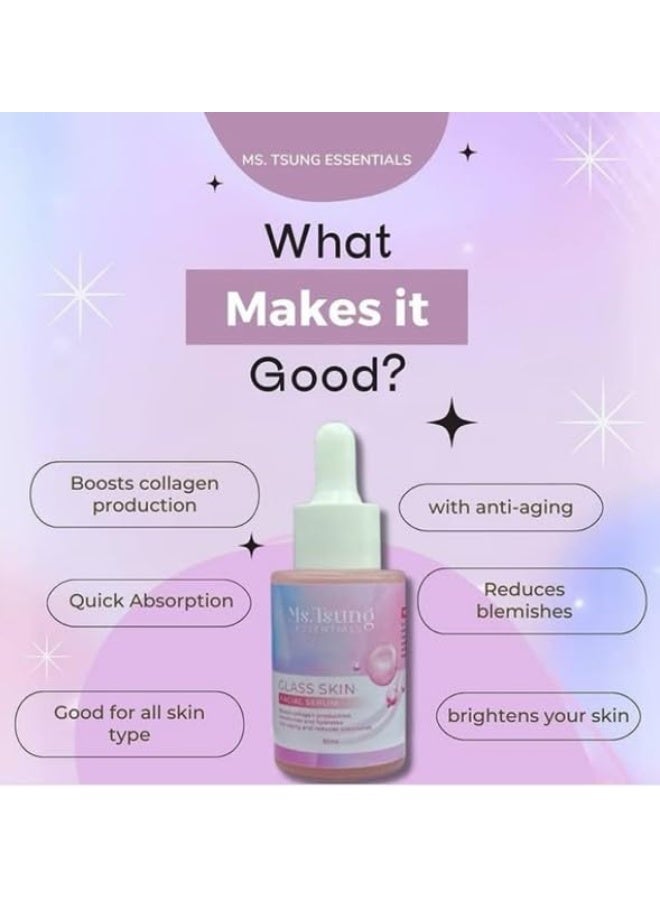 Ms Tsung Essentials Ms. Tsung Essentials Class Skin Facial Serum – Hydrating & Anti-Aging Face Serum (30ml) - Image 2