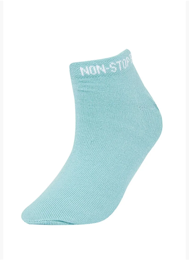 ديفاكتو 7 Pack Striped Colour Block Ankle Low Cuts