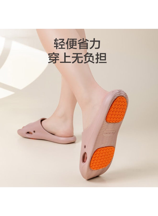JD.com Jd Jingzao 【True Anti-Slip】Bathroom Slippers Eva Deodorant Summer Elderly Pregnant Women New Slippers Female Pink 39-40 - Image 5